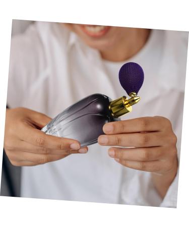 POPETPOP Perfume Bottle Perfume Refillable Dispenser Empty Perfume Container Perfume Spray Bottle Oils Clear Hair Gel Bottle for Perfume Old Fashioned Travel Purple Empty Bottle Glass 14.00X5.90X4.00CM Purple - Buy Online on GoSupps.com