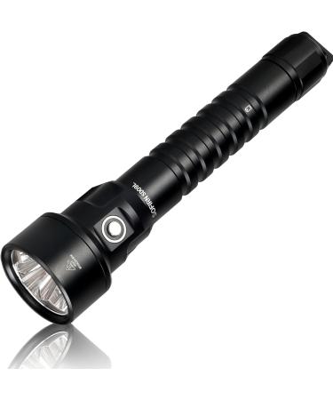 Sofirn SD09L Diving Torch 6800 Lumen LED Torch Extremely Bright Diving Torch 100 m Underwater LED with 3 x SST40 IPX8 Professional Waterproof with Class A++ Rechargeable Batteries Energy - Sd09l Kit