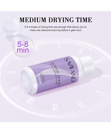 Saviland 2 oz Acrylic Liquid - Professional Acrylic Nail Supply for DIY Nail Art - Buy Online on GoSupps.com