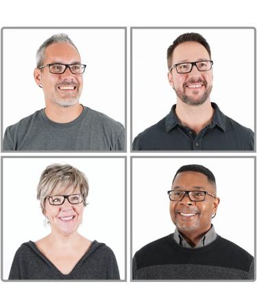 Clic Magnetic Reading Glasses - Unisex Computer Readers Executive XL (2.00 Magnification) - Stylish & Comfortable Perfect for Daily Use - Buy Online on GoSupps.com