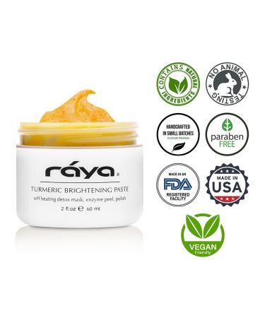 Raya Turmeric Brightening Paste | Professional Exfoliating Treatment for Lines & Wrinkles | Shop Internationally - Buy Online on GoSupps.com