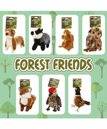 Animal Instincts Forest Friends Ollie Owl - Small Plush Toy for Kids | International Shipping Available - Buy Online on GoSupps.com
