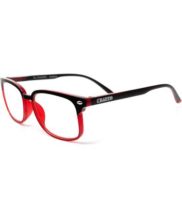 El Charro Hawaii Black & Red Reading Glasses +1.50 | Stylish & Lightweight | International Shipping - Buy Online on GoSupps.com