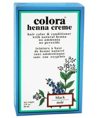 Colora Henna Creme Black - Natural Hair Dye 2 oz | Ship Internationally - Buy Online on GoSupps.com