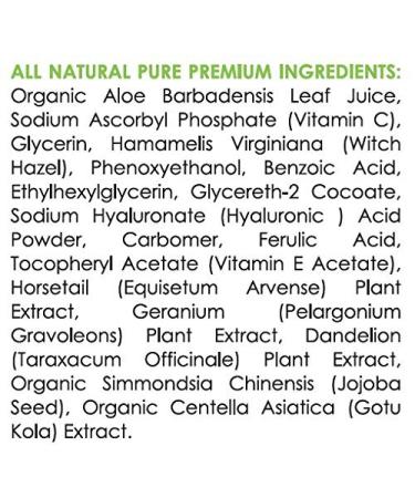 Vitamin C Serum for Professional Use - Advanced Anti-Aging Formula with Hyaluronic Acid & Ferulic Acid | Absolute Earth 1 oz - Buy Online on GoSupps.com