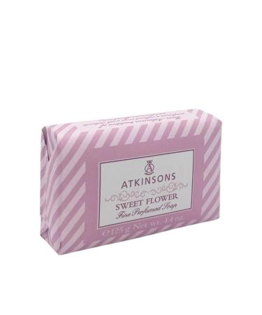 Atkinsons Atkinsons Sweet Flower Scented Soap 125g - Floral solid soap with rose and iris - Soft and fragrant leather - Made in Italy (6)