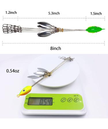 Alabama Umbrella Rigs 18cm 8in 16g 1/2oz - 5pcs Bass Fishing Lures - Buy Online on GoSupps.com