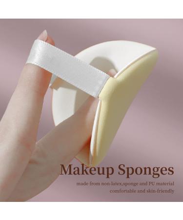 Mohope 8Pcs Air Cushion Makeup Sponges with Portable Box | Latex-Free Blending Sponge for Liquid, Cream, and Powder Foundation | Teardrop Powder Puff | Pink 8PC Set - Buy Online on GoSupps.com