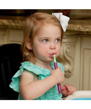 ARK Z-Vibe Vibrator Basic Set - 5 Attachments for Oral Stimulation & Sensory Support | Light Blue - Ideal for Language Development - Buy Online on GoSupps.com