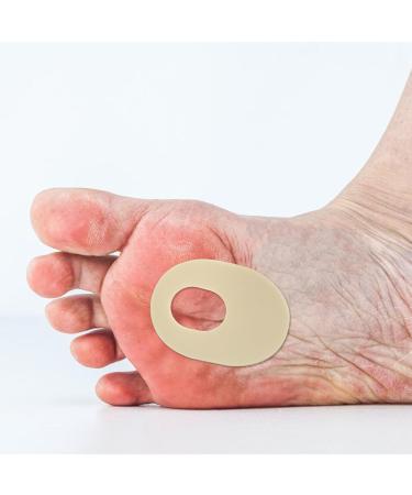 Beavorty Callus Pads Corn Cushions: 5 Sheets Self-Stick Adhesive Soft Foam Callus Cushion Waterproof Toe Pads Foot Protectors for Women Men Foot Heel Pain - Buy Online on GoSupps.com