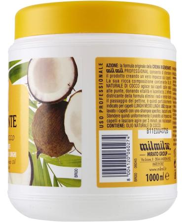 MIL MIL Crema Capelli 1L Cocco Prodotti per capelli - Buy Online on GoSupps.com