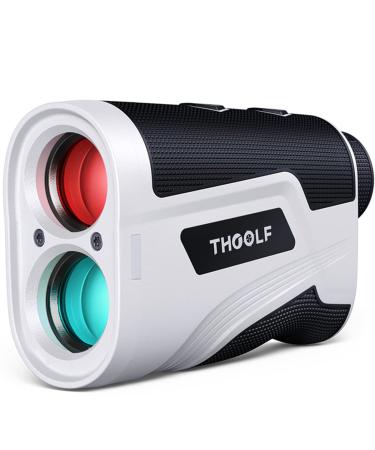 Golf Rangefinder with Slope, THGOLF 1000 Yards USB C Rechargeable Golf Laser Rangefinder with Flag Acquisition, Pulse Vibration and Fast Focus System, 6X Magnification, 1 Yard Accuracy 1000Yard