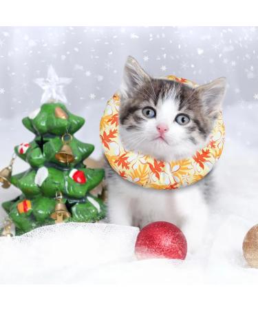 Kytpyi Halskrause Cat Collar - Adjustable Stain-Resistant Waterproof Cotton - Perfect for Cats & Small Dogs (17-27cm) - Buy Online on GoSupps.com