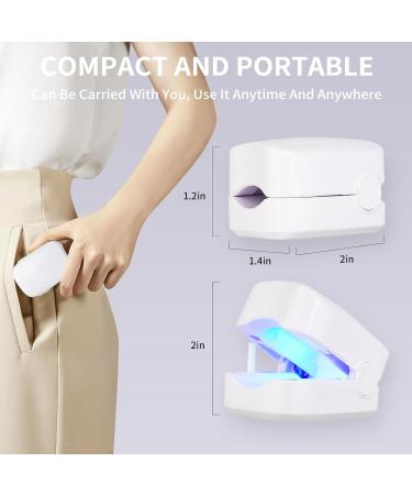 WEILASER Nail Fungus Cleaning Device Effective Home Solution for Discolored & Thick Toenails | 470nm Blue Light + 910nm Infrared Light - Buy Online on GoSupps.com
