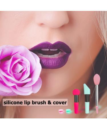 31 pcs Silicone Lip Brushes with Anti-lost Cover and EVA Bag - Beauty Makeup Tools Set - Buy Online on GoSupps.com