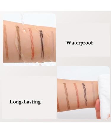 Generic 2024 New Waterproof Brow Pencil with Micro-Fork Tip Magic Eyebrow Pencil 3D Waterproof Microblading Eyebrow Pen (Gray Brown) - Buy Online on GoSupps.com