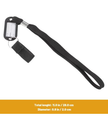 COHEALI Walking Stick Wrist Strap Cane Wrist Strap 4Pcs Walking Stick Hand Wrist Strap Lanyards Anti-lost Phone Walking Pole Straps Stylish Wrist Straps for Walking Sticks and Canes Black 28x2cm - Buy Online on GoSupps.com
