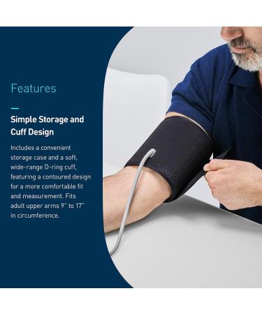 OMRON Bronze Blood Pressure Monitor for Home Use & Upper Arm Blood Pressure Cuff - #1 Doctor & Pharmacist Recommended Brand - Clinically Validated - Connect App - Buy Online on GoSupps.com