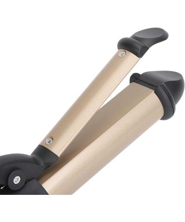 Hair Curling Wand Temperature Adjustable Hair Straightener Curler Long Lasting Even Heating for Bangs - Buy Online on GoSupps.com