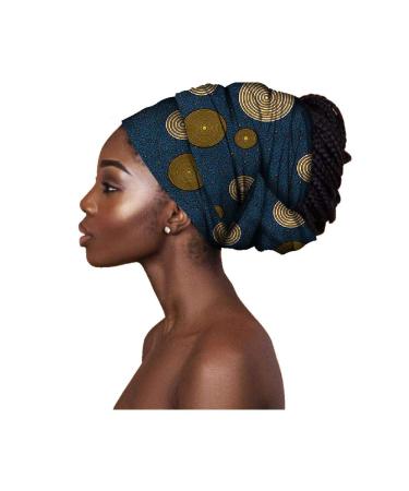 AFRICSTYLE African Headwraps for Women Turbans Head Wraps Headband Wrap Head Scarf Color 24fs1258