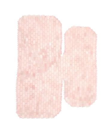 Rose Quartz Neck and Breast Massager | Calming Stress Relief Device | Pink Translucent Health Massager | Perfect Gift for Mother & Girlfriend - Buy Online on GoSupps.com