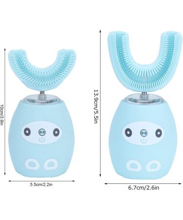 Hyuduo U-Shaped Electric Children's Toothbrush - Intelligent USB Charging for Ages 2-7 | Low Frequency Ultrasound Brushing | 1 Pack - Buy Online on GoSupps.com