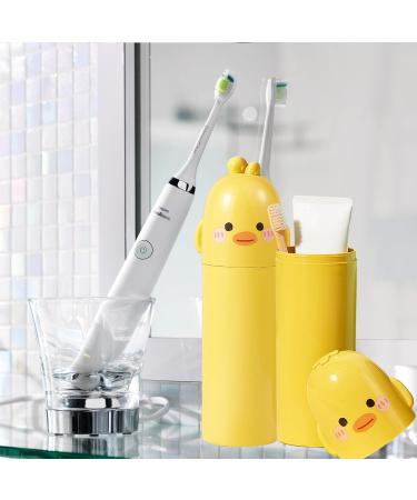 Canzoon 7-Piece Travel Toothbrush Set | Protective Cover & Container | Ideal for Camping Home & School - Buy Online on GoSupps.com