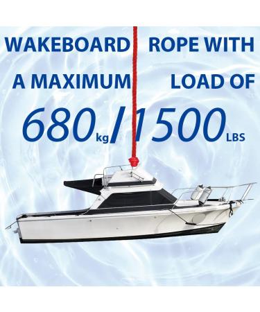 24FT Cyberoctopus Low-Stretch Wakeboard Rope with Floating Handle Combo - Buy Online on GoSupps.com