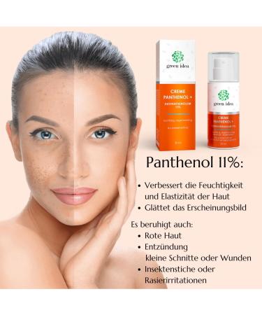 Panthenol+11% for Dry Skin | Dexpanthenol Aloe Vera Calendula & Avocado Oil | Post-Sun Care | Recommended by Ekz | 50 ml - Buy Online on GoSupps.com