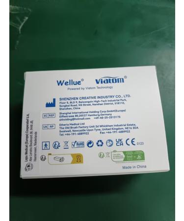 Buy Wellue Pod-2W Bluetooth Pulsoximeter - Finger Blood Oxygen Monitor with App & Heart Rate Tracking - Buy Online on GoSupps.com