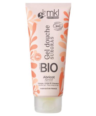 MKL Green Nature Surgras Organic Apricot Shower Gel 200 ml