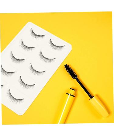 FRCOLOR 3 Pairs Short Eyelash Eyelashes Extension Fiber Makeup Eyelashes Artificial Eyelashes Wispy Eyelashes Women Lashes Thick Eyelash 6d Accessories Artificial Fiber Cross - Buy Online on GoSupps.com