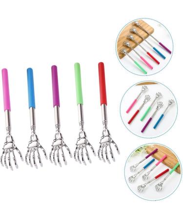 Shop Hapinary 5-in-1 Tickle Scraper & Shoulder Massager - Long Handle Body Scratch Tool for Adults - Best Multifunctional Back Scratcher - Buy Online on GoSupps.com