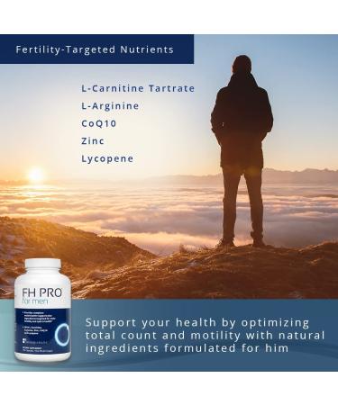 Fairhaven Health FH Pro for Men - Clinical Grade Fertility Supplement | 180 Capsules - Buy Online on GoSupps.com