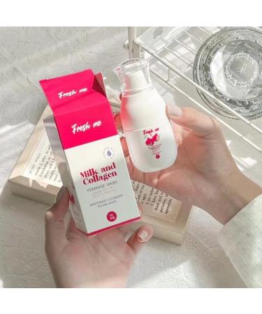 Buy Fresh Me Milk and Collagen Feminine Wash 70ml - Nourish & Refresh Intimate Care - Buy Online on GoSupps.com