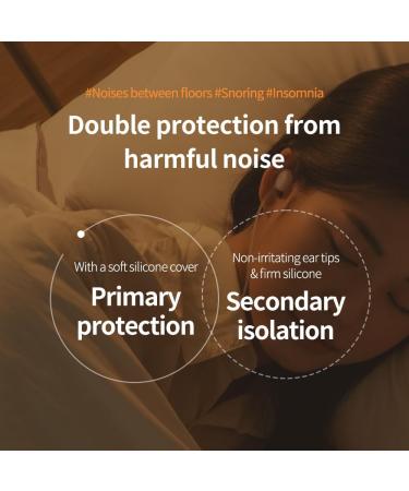 AZLA POM 10S Ear Plugs - Premium Noise Cancelling Silicone Earplugs for Sleep Snoring & Noise Reduction - Reusable with 6 Sizes & Hard-Case Pouch - International Shipping Available - Buy Online on GoSupps.com