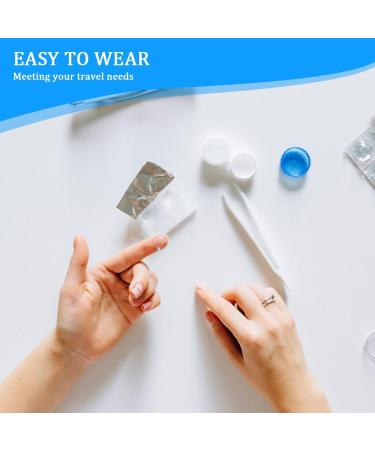 Buy DJSUEW 8PC Colored Travel Contact Lens Container Set - Leak-Proof & Portable for Home & On-the-Go - Buy Online on GoSupps.com