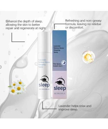 2PCS Deep Sleep Pillow Natural Lavender Help Sleeping Relief Anxiety - Buy Online on GoSupps.com