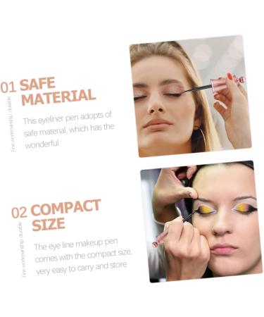 Beavorty False Lashes 10 pcs liquid eyeliner black eyeliner pen eyeliner liquid liner eyeliner makeup kit 3d makeup set - Buy Online on GoSupps.com