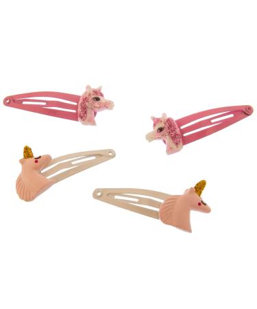HAARallerliebst Unicorn Hair Clips for Girls | Multicolored Kids Hair Accessories in White Box - International Shipping - Buy Online on GoSupps.com