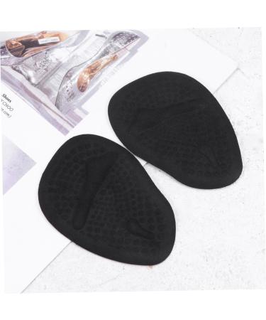Mobestech Forefoot Gel Insoles - 2 Pair Shoe Riser Cushion Pads for High Heels | Sweat Absorbing Black Gel Shoe Inserts - Buy Online on GoSupps.com