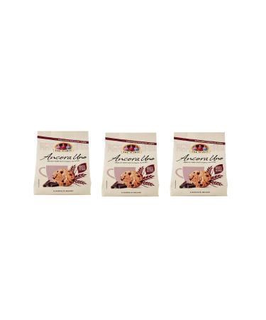 Zeus Party Set of 3 boxes of three seas anchor biscuits, a reel with chocolate pieces 3 x 350 g