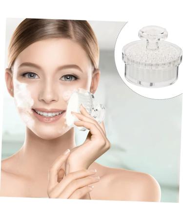 Angoily Face Brush Body Scrubber Face Clean Brush Shampoo Scrubber Skin Cleansing Brush Facial Brush Rack Soft Cleansing Brush Facial Exfoliator Scrub Hair Scrubber White Pp - Buy Online on GoSupps.com