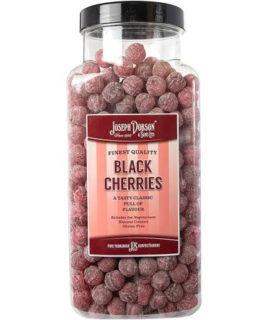 Joseph Dobson & Sons Ltd. Black Cherries 2.72 kg Jar - Buy Online on GoSupps.com