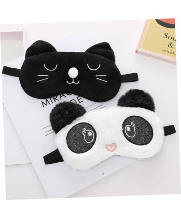 Healeved 1pc Sleep Mask Animal Masks Blindfolds for Panda Mask Funny Masks Plane Eye Cover Cat Sleeping Polyester Cat Sleeping Mask Funny Sleep Masks Sleeping Eye Mask to Sleep Goggles - Buy Online on GoSupps.com