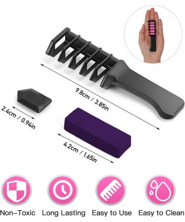 BTGGG 6 Colors Hair Chalks for Girls Temporary Hair Dye Spray Colour for Kids Coloured Hair Spray Washable Hair Dye Chalk Girls Kids Gifts for Halloween Xmas Birthday Party Cosplay (6 Colours-12PCS) - Buy Online on GoSupps.com