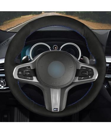 For BMW M Sport G30 G31 G32 G20 G21 G14 G15 G16 X3 G01 X7 G07 Z4 G29 Car Steering Wheel Cover Hand-stitched Black - Buy Online on GoSupps.com