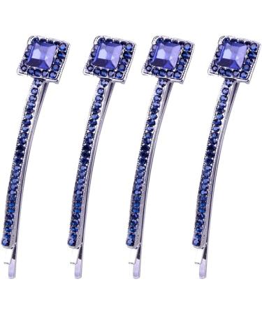 minkissy 4 Pairs Hair Pins Hair Jewelry Wedding Hairpin Pearl Clips for Hair Bridal Headpieces for Wedding Rhinestone Hair Barrettes Flora Hair Barrette Grace Partition Folder Miss - Buy Online on GoSupps.com