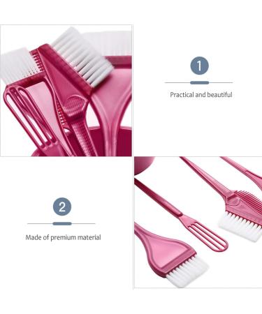 Lurrose 1 Set hairdressing tool tint color mixing bowl hair colorist tool kit Salon Hair Dyeing Kit hair color bowl hair coloring bowl DIY hair dye coloring kit household Toolkit abs - Buy Online on GoSupps.com