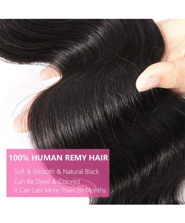 18 Inch Brazilian Body Wave Bundle - 10A Grade Virgin Human Hair - Double Machin Weft - Unprocessed Brazilian Hair - Single Bundle - Buy Online on GoSupps.com